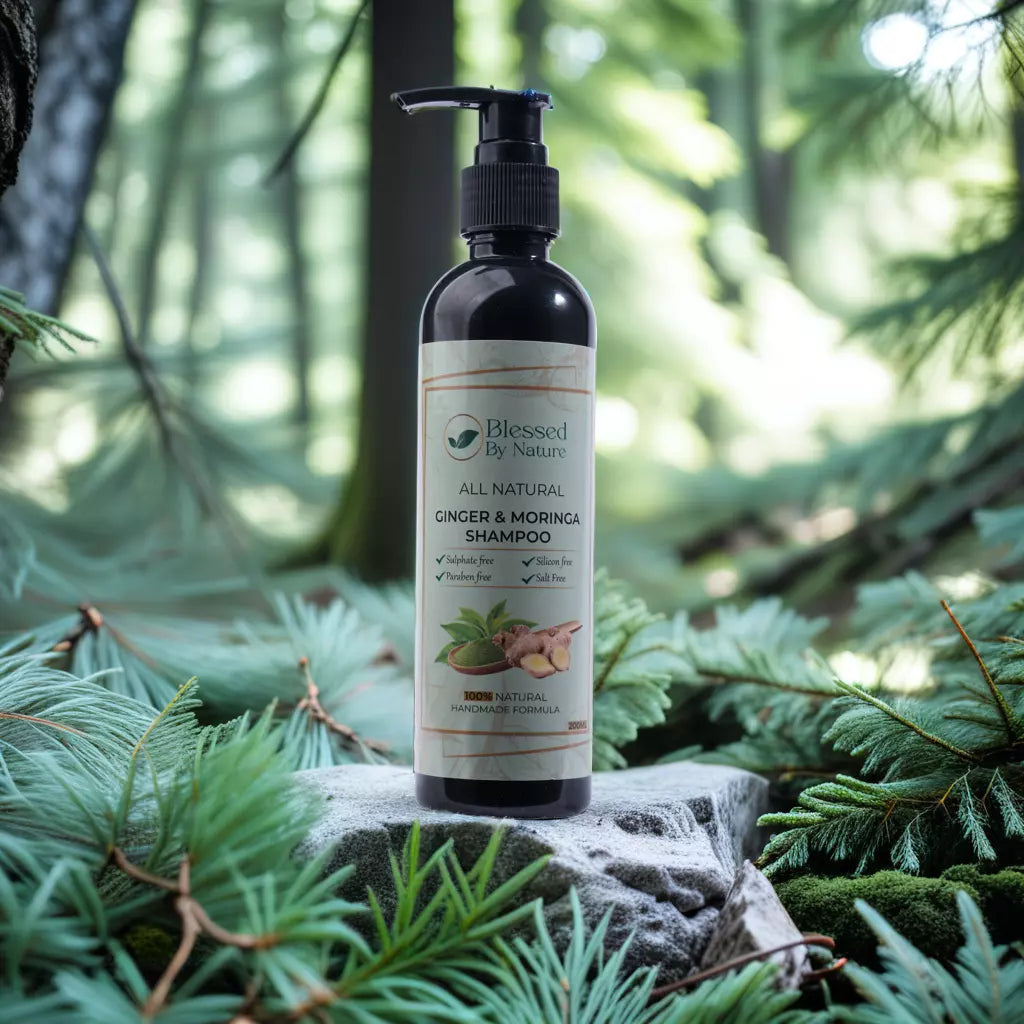 Daily Shampoo with Ginger & Moringa | Soothes the Scalp & Cleanses