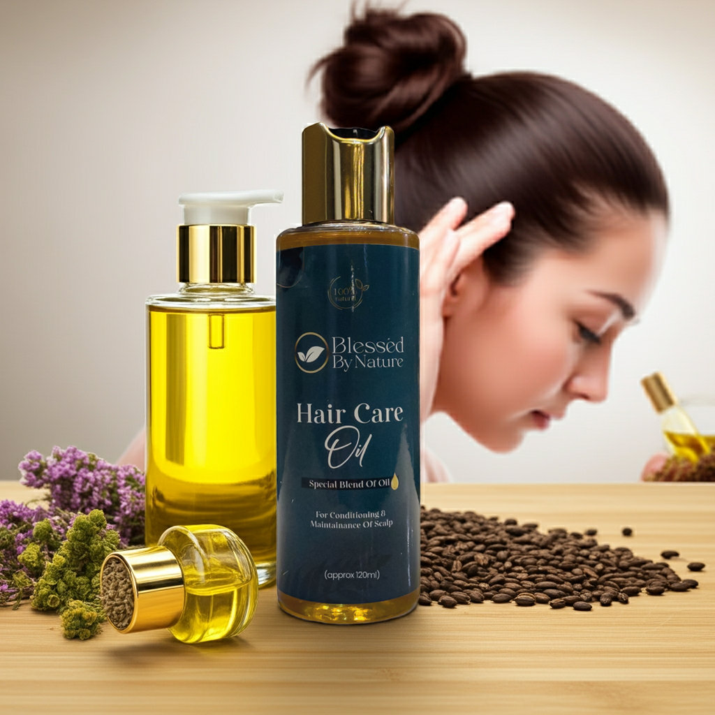 Pure Argan Hair Care Oil for Frizzy & Dry Hair