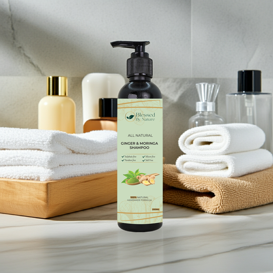 Daily Shampoo with Ginger & Moringa | Soothes the Scalp & Cleanses