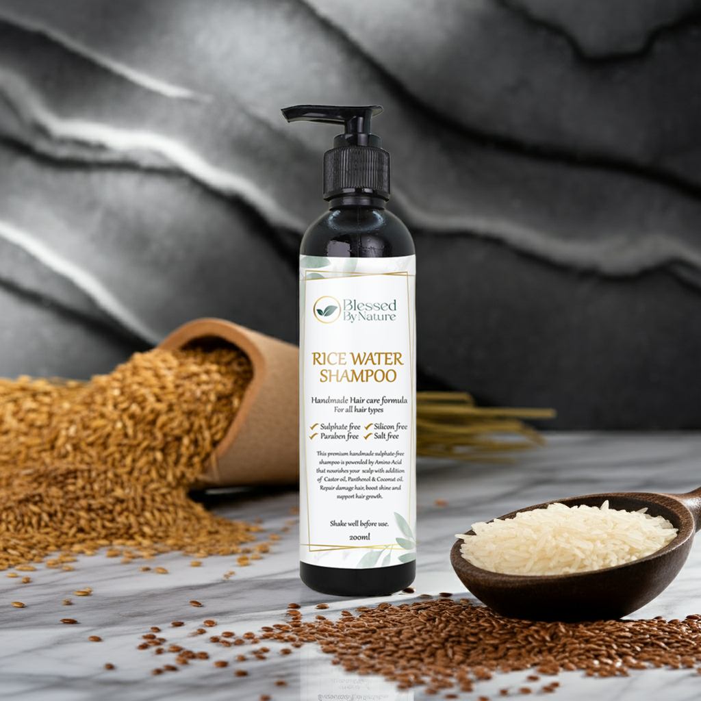 Nourishing Rice Water Shampoo for Smooth & Strong Hair