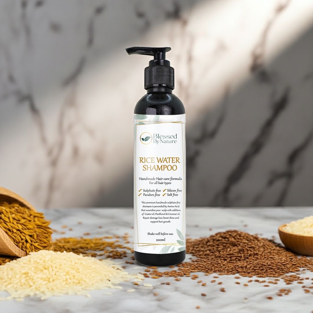 Nourishing Rice Water Shampoo for Smooth & Strong Hair
