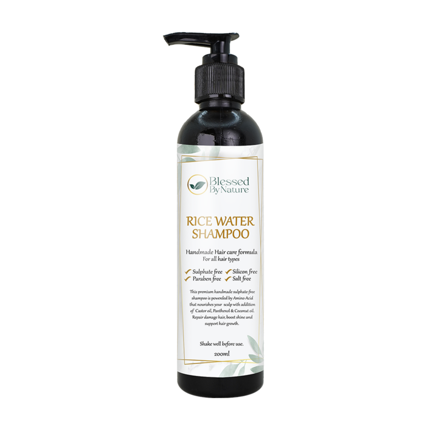 Nourishing Rice Water Shampoo for Smooth & Strong Hair