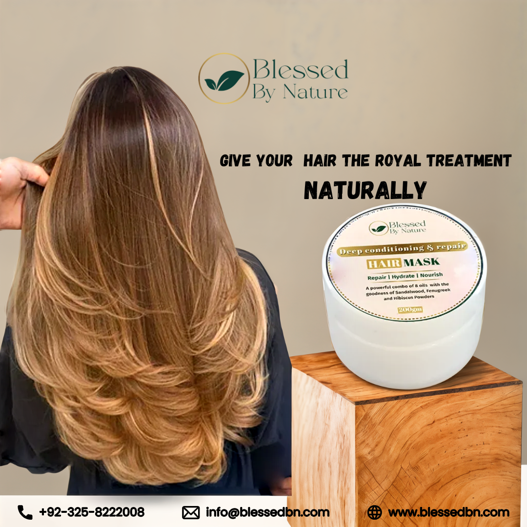 Nourishing Hair Mask for Dry & Frizzy Hair