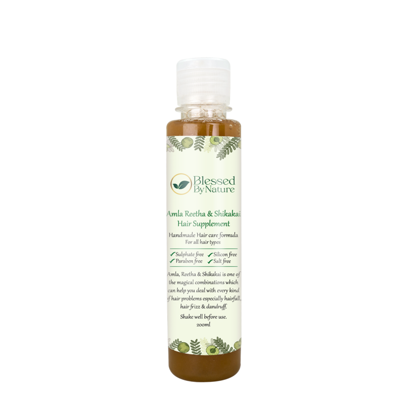 Natural Amla Reetha Shikakai Supplement for Hair Nourishment