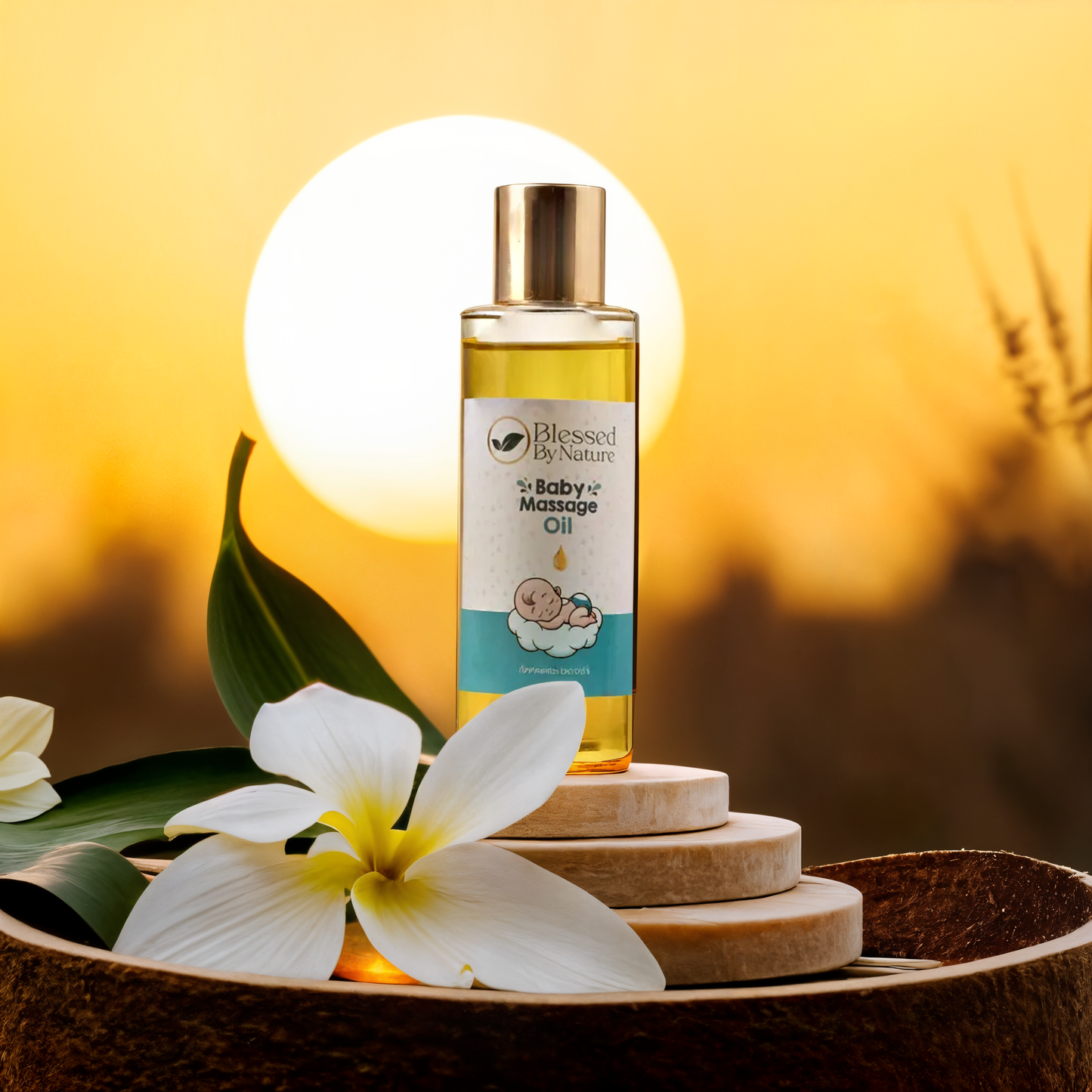 Organic Baby Massage Oil | Nourishes & Protects Delicate Skin