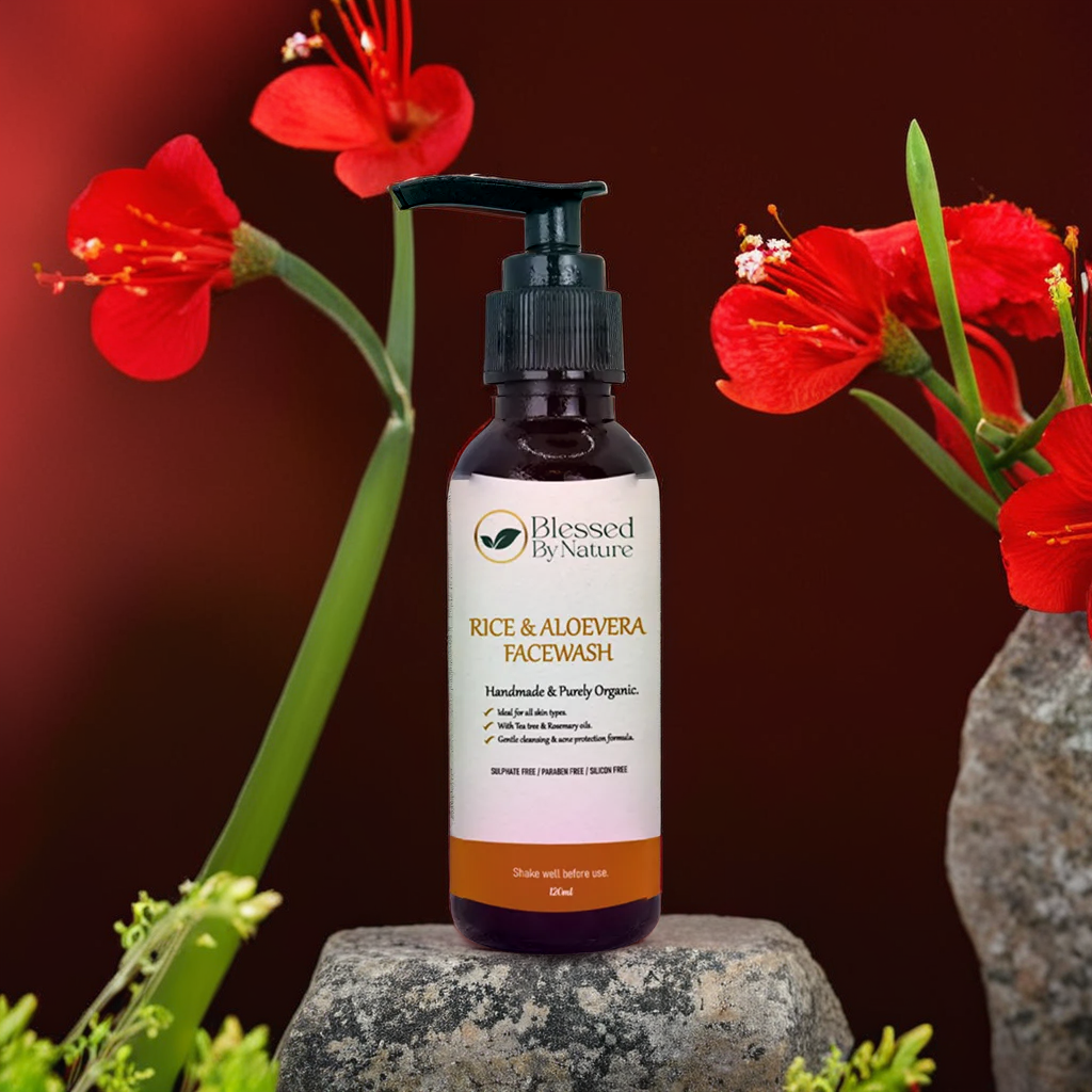 Hydrating Aloe Vera & Rice Face Wash | Leaves Skin Feeling Soft & Radiant