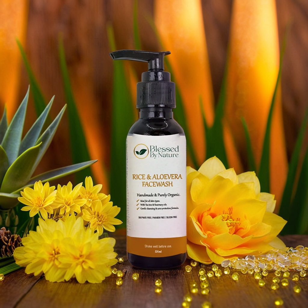 Hydrating Aloe Vera & Rice Face Wash | Leaves Skin Feeling Soft & Radiant
