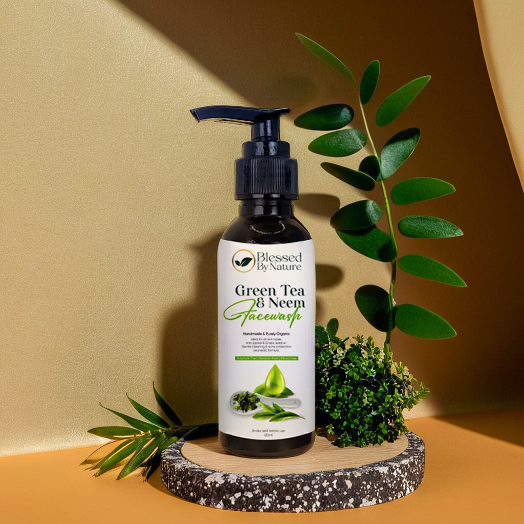 Best Green Tea & Neem Face Wash for Oily Skin