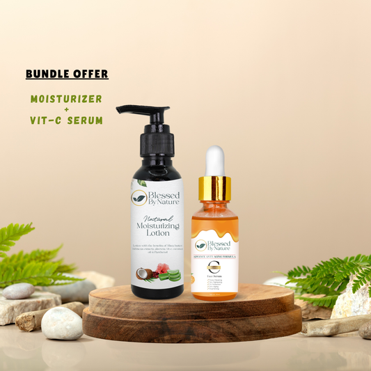 MOISTURIZING LOTION + VIT C SERUM