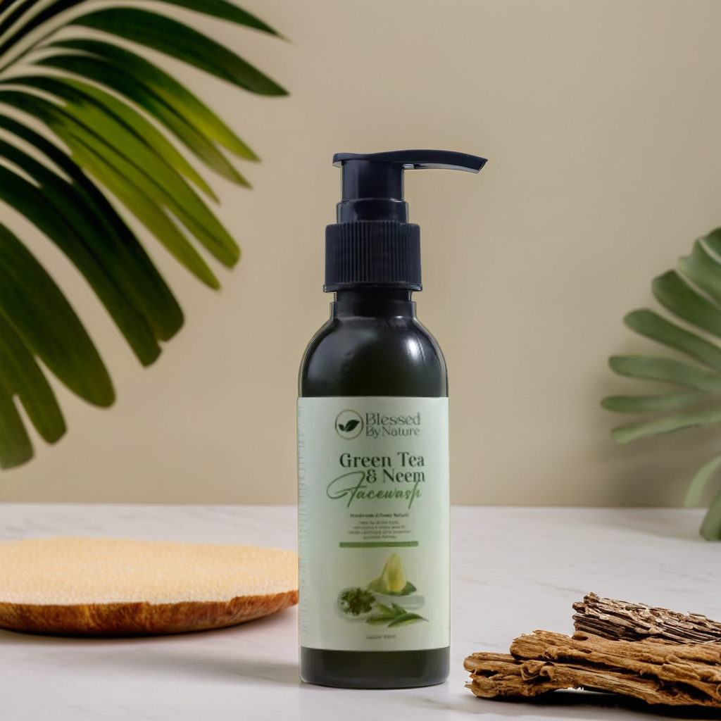 Green Tea and Neem Face Wash