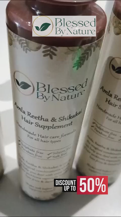Amla Reetha Shikakai Hair Care Supplement